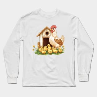 Chicken Lady Long Sleeve T-Shirt